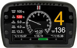 Stack Pro Lcd Motorsport Display Όργανο Θερμοκρασίας Λαδιού / Θερμοκρασίας Νερού / Πίεσης Αέρα / Πίεσης Λαδιού / Βολτόμετρο / Στροφόμετρο / Ταχύμετρο Αυτοκινήτου