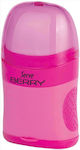 Eraser - Sharpener Serve Berry pink