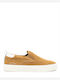 Leder Herren Slip-Ons Camel