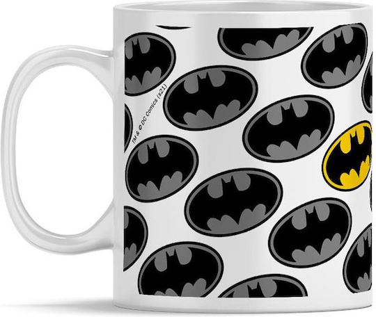 Batman Mug Ceramic White