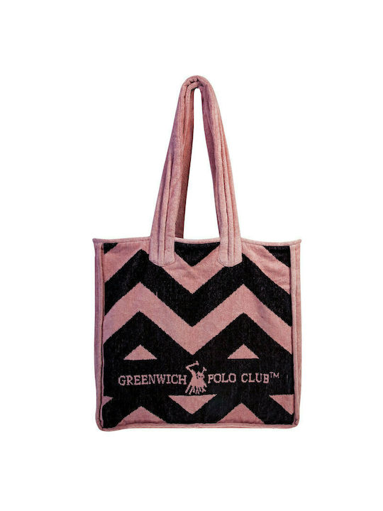 Greenwich Polo Club Τσάντα Θαλάσσης με Νεσεσέρ Μαύρο/Ροζ