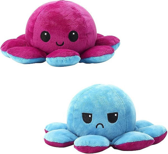 Anna Club Λούτρινο Reversible Octopus 12 εκ.