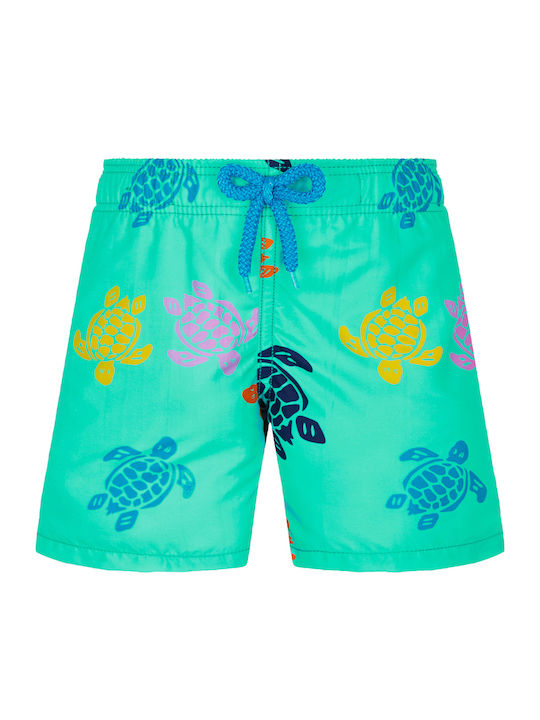 Vilebrequin Kids Swimwear Swim Shorts Green Vilebrequin Kids Swimwear Swim Shorts Green