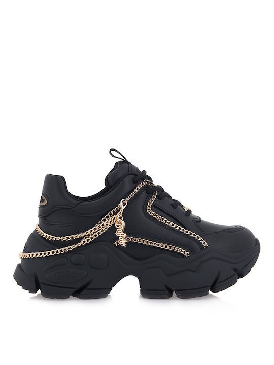 Buffalo Binary Chain 2.0 Femei Chunky Sneakers Negre