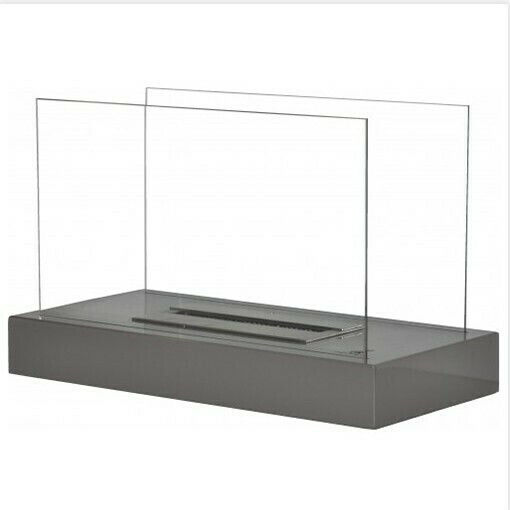 EcoHot Bio Luna 60 Επιτραπέζιο Τζάκι Βιοαιθανόλης Εσωτερικού Χώρου Black 60x30x38cm