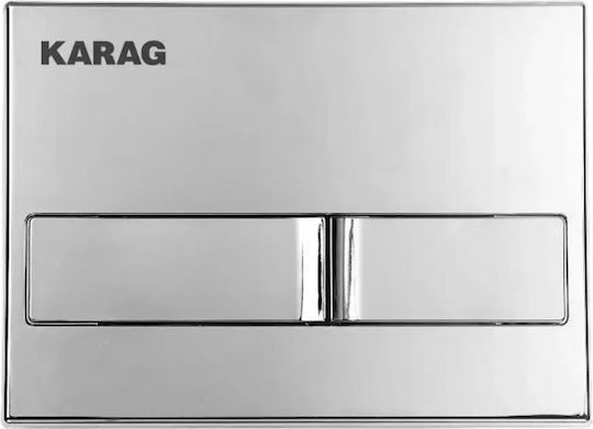 Karag Carina Placă de scurgere pentru toalete Dual Flush