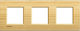 Legrand Living Light Horizontal Switch Frame 3-...
