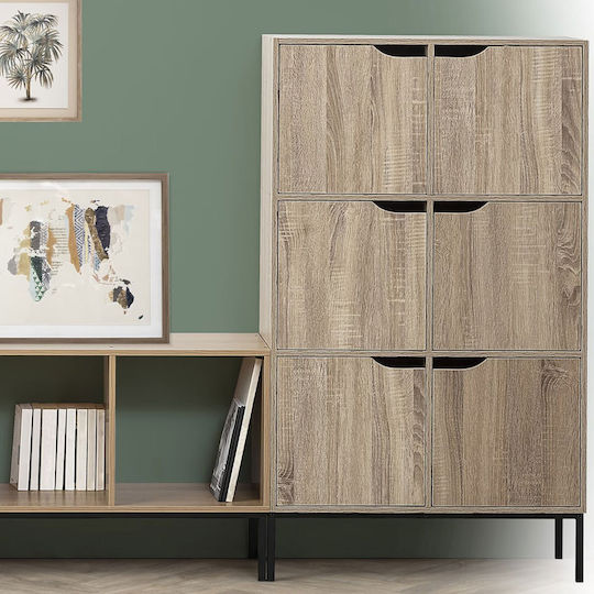 Simply Smart Dulap De Sufragerie Din Placă Din Lemn Agregat Maro 67.5x32x100.5cm