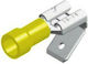 CHS Insulated Quick Disconnect Terminal 0.8-6.35 PB5-6.4V/8 Yellow 100pcs 28003-970