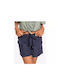 Roxy Another Kiss Women's High-waisted Shorts Navy Blue