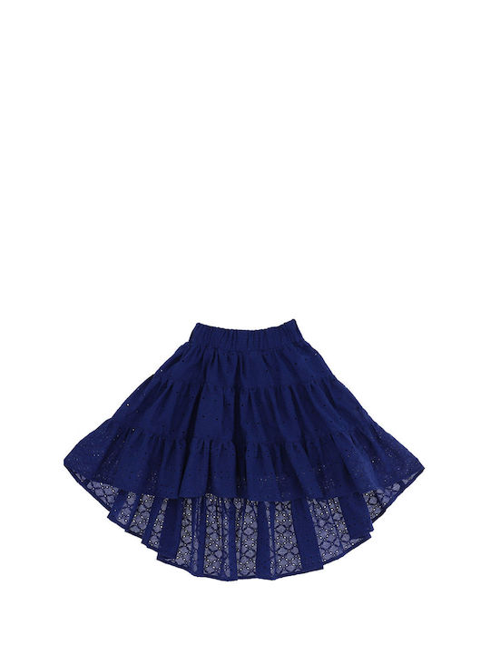 Skirt Monnalisa Broderie 175700 5908-0056 Girl