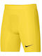 Nike Dri-Fit Strike Herren Thermo Shorts Kompression Gelb