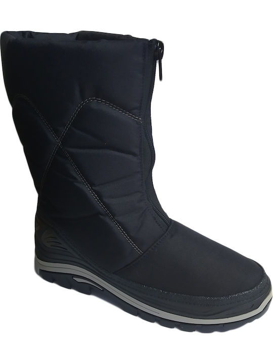 Adam's Shoes Women's Boots Snow Navy Blue