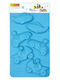 Scrap Cooking Formă de Patiserie pentru Chec din Silicon 6 Locuri 33x17.5x2.5buc 1buc