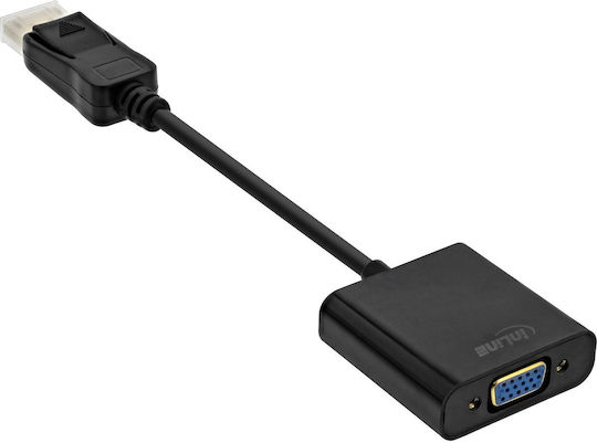 InLine Конвертор DisplayPort Мъжки към VGA Женски 1 Брой 17197B