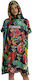 Bee. Unusual. Parrot Jungle Microfiber Beach Poncho Multicolour