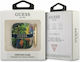 Guess Flower Print Θήκη Σιλικόνης με Γάντζο σε ...
