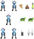 Super7 Teenage Mutant Ninja Turtles Mousers Ultimate Action Figure 8cm