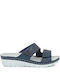 Women's slipper emory gel FILD IVIZA-2101 Blue slipper