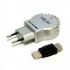 Ansmann Ladegerät ohne Kabel mit USB-A Anschluss Silber (KN-ADA031B)