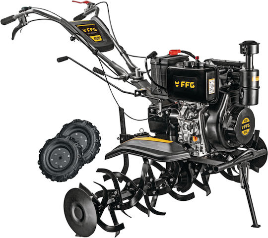 FFG DTL 1500 HD Мотофреза Дизел 10к.с/418сс с Автоматично стартиране