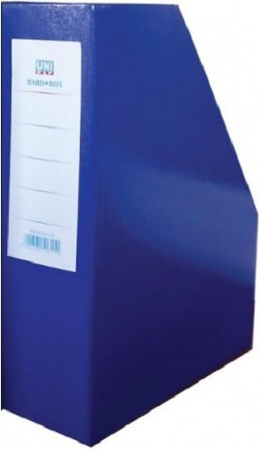 Uni Pap Magazine File Organizer Paper Blue 34x8x27cm.
