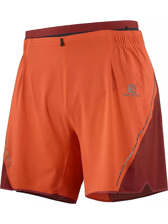 Salomon Sense Aero 7'' Athletic Men's Shorts Orange