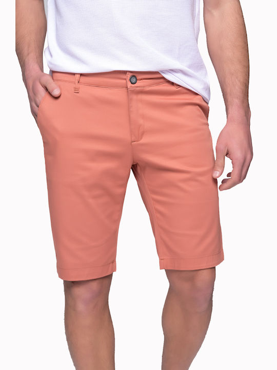 Ben Tailor Men's Chino Monochrome Shorts Orange