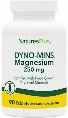 Nature's Plus Bone Support Dyno-Mins Magnesium 250mg 90 ταμπλέτες