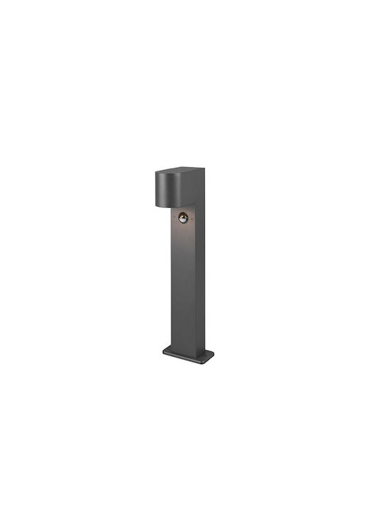 Trio Lighting Roya Outdoor Floor Lamp Small Post IP44 for GU10 Socket Gray