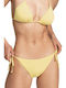 Tropic Bikini Slip mit Schnürchen Gelb