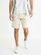 Celio Men's Shorts Chino Sand