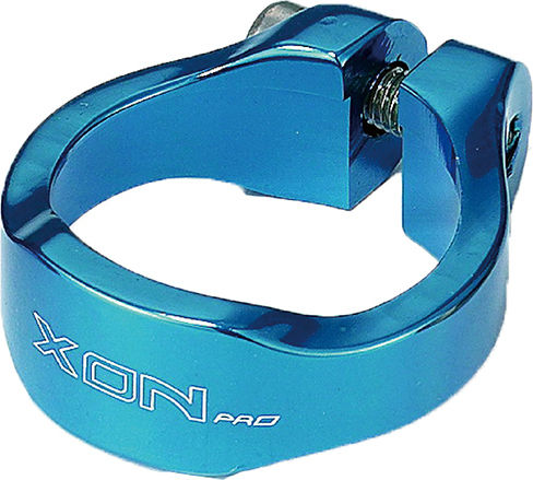 Xon Bicycle Saddle Clamp Blue Saddle Collar Blue