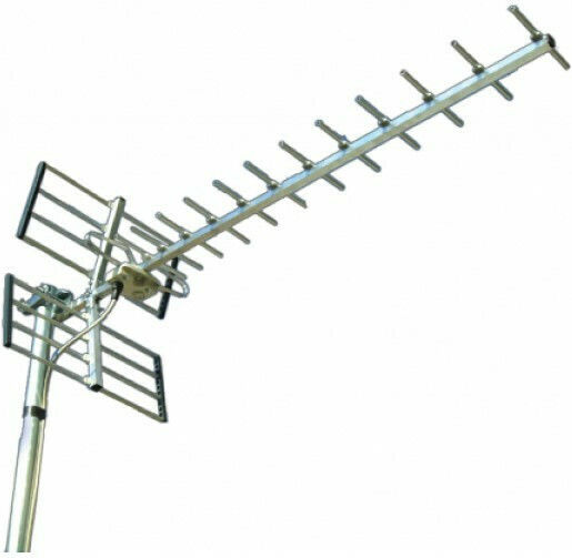 Mistral Magic Plus 0301 Externă Antena TV (nu Necesită Alimentare) Argintie