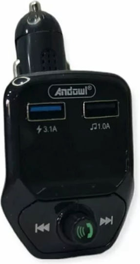 Andowl FM Transmitter Αυτοκινήτου με USB