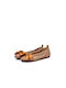 Wonders Anatomic Leather Ballerinas Camel