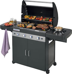 Campingaz 4 Series Classic LS Plus D Gas Grill with 4 Burners 12.8kW and Side Hob