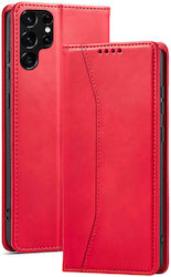 Bodycell PU Leather Book Synthetic Leather Red ...
