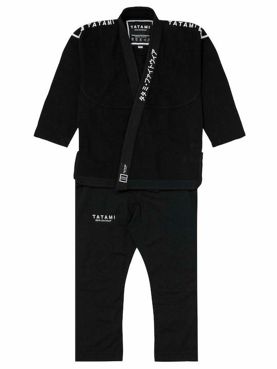 Tatami Katakana Brazilian Jiu Jitsu Uniform - Black