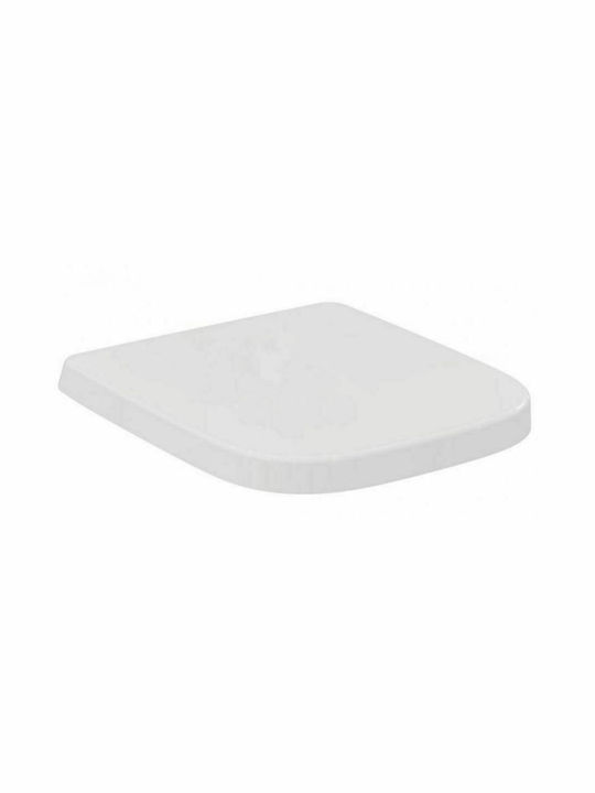 Ideal Standard iLife Space Toilet Seat Soft Close Plastic 41x36cm White