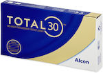 Alcon Total 30 6 Monatlich Kontaktlinsen Silikon-Hydrogel mit UV-Schutz