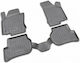 Novline Set of Front and Rear Mats 4pcs Tray Type for Volkswagen Jetta 2005-2010 Black
