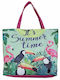 Summertiempo Fabric Beach Bag Multicolour