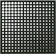 Moon Plastic Trellis Brown 100x100cm