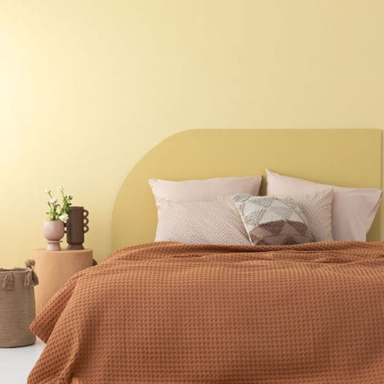 Palamaiki Marcie Piqué Decke Übergröße 240x250cm Kaffee