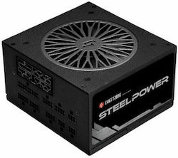 Chieftec SteelPower 650W Μαύρο Τροφοδοτικό Υπολογιστή Full Modular 80 Plus Bronze