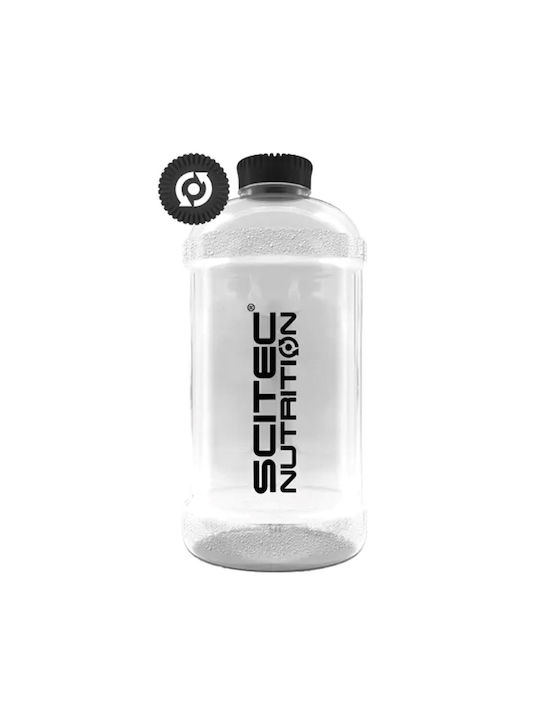 Scitec Nutrition Water Jug Plastic Water Bottle 2200ml Transparent