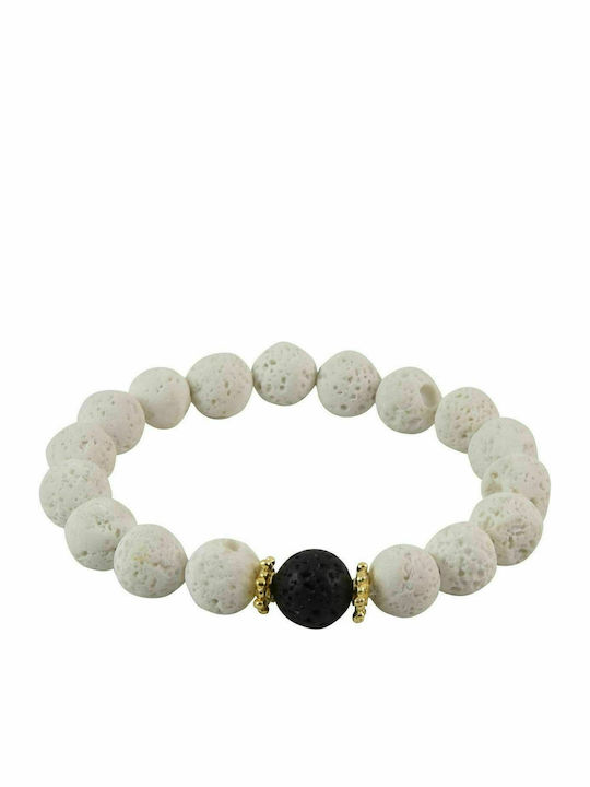 Bracelet with Lava Stones