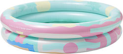 Sunnylife Miami Kinder Round Pool PVC Aufblasbar Blau Sunnylife Miami Kinder Round Pool PVC Aufblasbar Blau