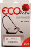 Eco Clean 90.80.58.37 Σακούλες Σκούπας 4τμχ Συμβατή με Σκούπα Hoover
